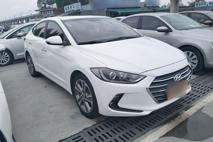Used Hyundai Elantra (6th Generation / Lingdong) 2016 1.6L Automatic ZhiXuan – Elite Version Front Right 45 Deg