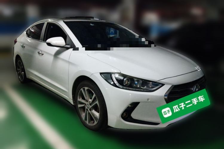 Used Hyundai Elantra (6th Generation / Lingdong) 2016 1.6L Automatic ZhiXuan · Luxury Version Front Right 45 Deg