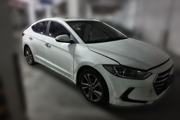 Used Hyundai Elantra (6th Generation / Lingdong) 2016 1.6L Automatic ZhiXuan – Elite Version Front Right 45 Deg