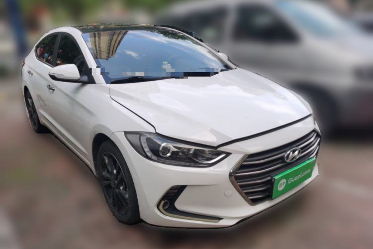 Used Hyundai Elantra (6th Generation / Lingdong) 2016 1.6L Automatic ZhiXuan – Elite Version Front Right 45 Deg
