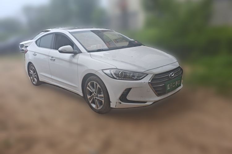 Used Hyundai Elantra (6th Generation / Lingdong) 2016 1.6L Automatic ZhiXuan – Elite Version Front Right 45 Deg
