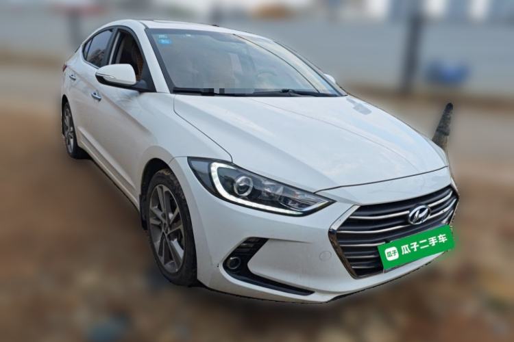 Used Hyundai Elantra (6th Generation / Lingdong) 2016 1.6L Automatic ZhiXuan – Elite Version Front Right 45 Deg
