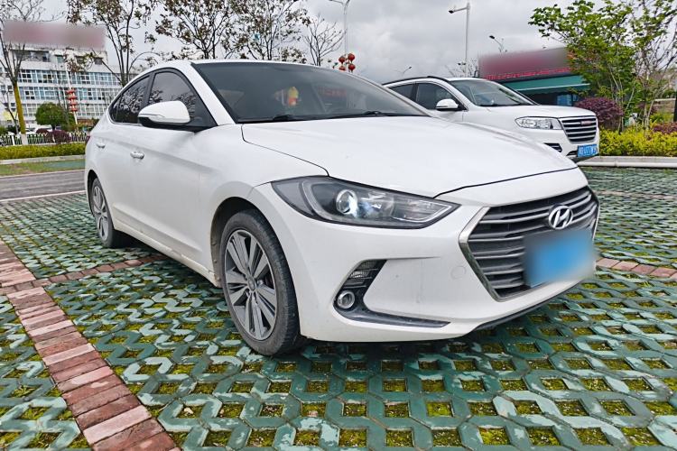 Used Hyundai Elantra (6th Generation / Lingdong) 2016 1.6L Automatic ZhiXuan – Elite Version Front Right 45 Deg