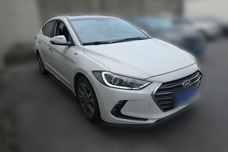 Used Hyundai Elantra (6th Generation / Lingdong) 2016 1.6L Automatic ZhiXuan – Elite Version Front Right 45 Deg