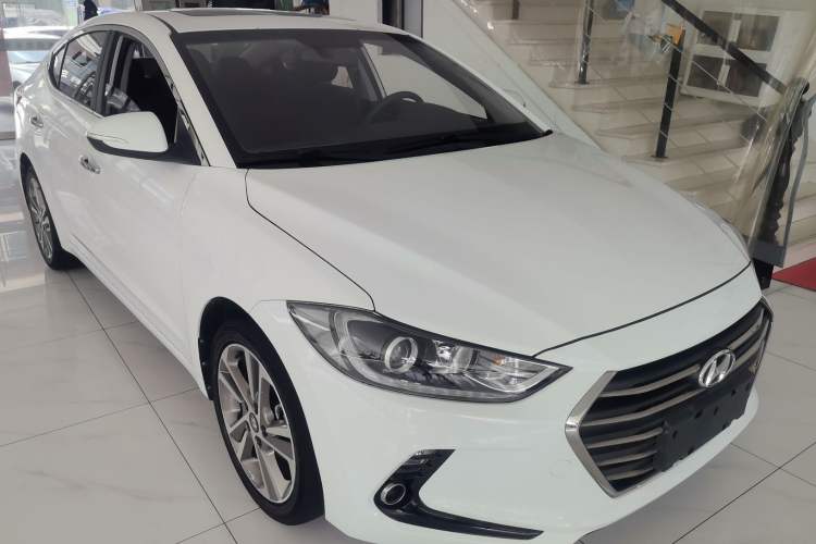 Used Hyundai Elantra (6th Generation / Lingdong) 2016 1.6L Automatic ZhiXuan – Elite Version Front Right 45 Deg