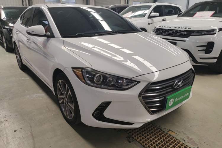 Used Hyundai Elantra (6th Generation / Lingdong) 2016 1.6L Automatic ZhiXuan – Elite Version Front Right 45 Deg