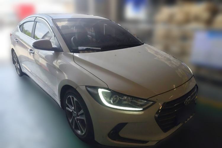 Used Hyundai Elantra (6th Generation / Lingdong) 2016 1.6L Automatic ZhiXuan – Elite Version Front Right 45 Deg