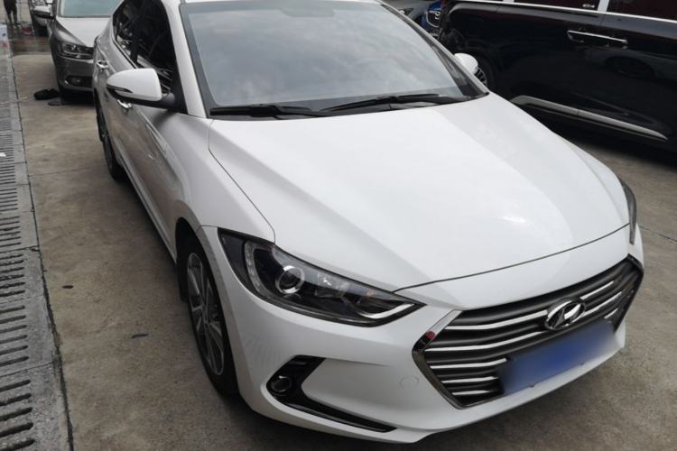 Used Hyundai Elantra (6th Generation / Lingdong) 2016 1.6L Automatic ZhiXuan – Elite Version Front Right 45 Deg