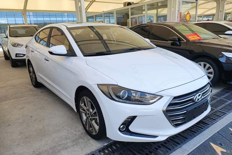 Used Hyundai Elantra (6th Generation / Lingdong) 2016 1.6L Automatic ZhiXuan – Elite Version Front Right 45 Deg