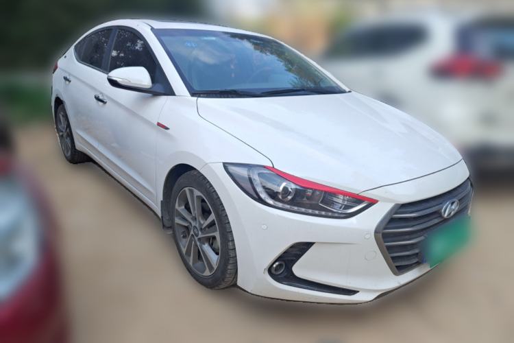 Used Hyundai Elantra (6th Generation / Lingdong) 2016 1.6L Automatic ZhiXuan – Elite Version Front Right 45 Deg