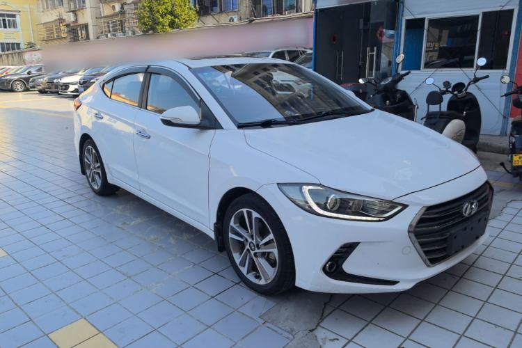 Used Hyundai Elantra (6th Generation / Lingdong) 2016 1.6L Automatic ZhiXuan – Elite Version Front Right 45 Deg