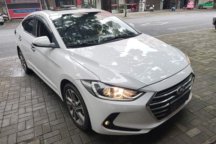 Used Hyundai Elantra (6th Generation / Lingdong) 2016 1.6L Automatic ZhiXuan – Elite Version Front Right 45 Deg