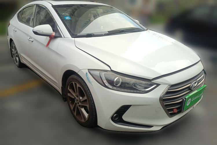 Used Hyundai Elantra (6th Generation / Lingdong) 2016 1.6L Automatic ZhiXuan – Elite Version Front Right 45 Deg