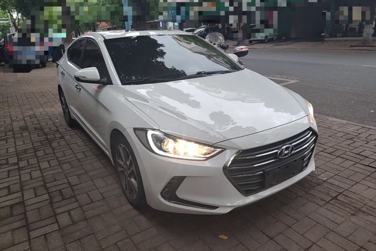 Used Hyundai Elantra (6th Generation / Lingdong) 2016 1.6L Automatic ZhiXuan – Elite Version Front Right 45 Deg
