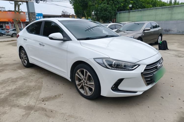 Used Hyundai Elantra (6th Generation / Lingdong) 2016 1.6L Automatic ZhiXuan – Elite Version Front Right 45 Deg
