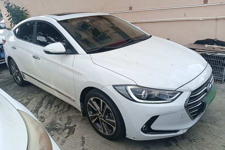 Used Hyundai Elantra (6th Generation / Lingdong) 2016 1.6L Automatic ZhiXuan – Elite Version Front Right 45 Deg