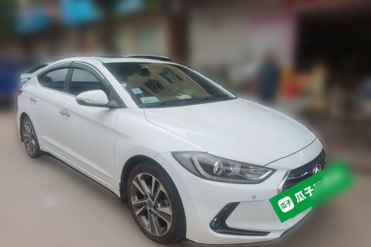 Used Hyundai Elantra (6th Generation / Lingdong) 2016 1.6L Automatic ZhiXuan · Luxury Version Front Right 45 Deg