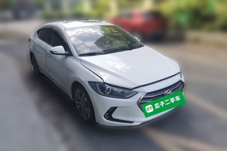 Used Hyundai Elantra (6th Generation / Lingdong) 2016 1.6L Automatic ZhiXuan – Elite Version Front Right 45 Deg