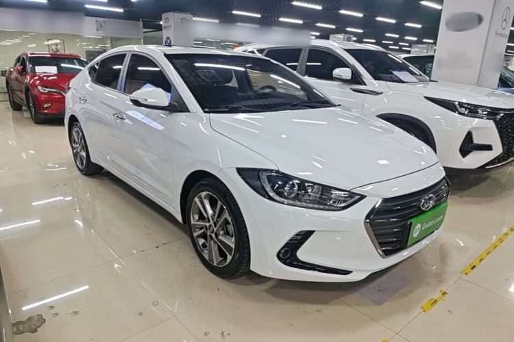 Used Hyundai Elantra (6th Generation / Lingdong) 2016 1.6L Automatic ZhiXuan – Elite Version Front Right 45 Deg
