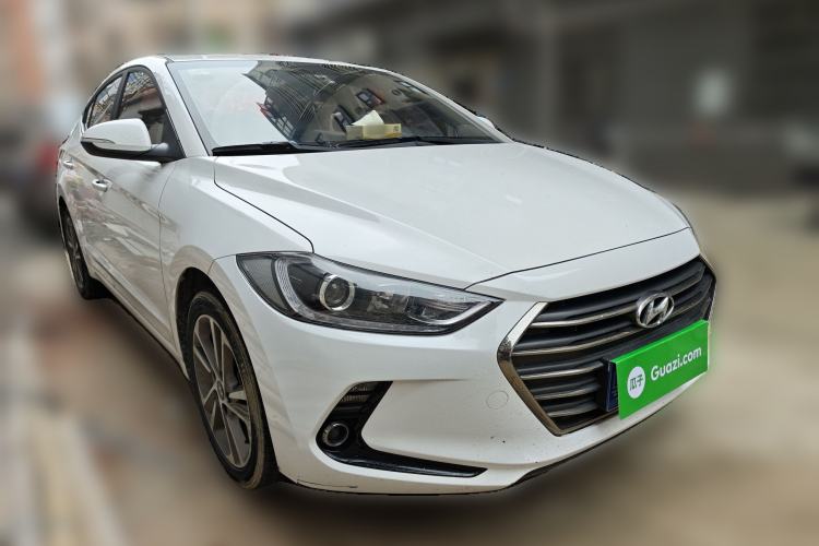 Used Hyundai Elantra (6th Generation / Lingdong) 2016 1.6L Automatic ZhiXuan – Elite Version Front Right 45 Deg