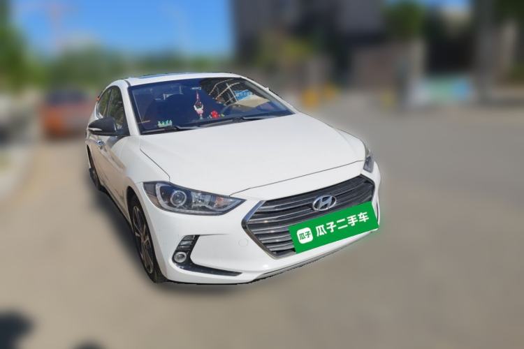 Used Hyundai Elantra (6th Generation / Lingdong) 2016 1.6L Automatic ZhiXuan – Elite Version Front Right 45 Deg