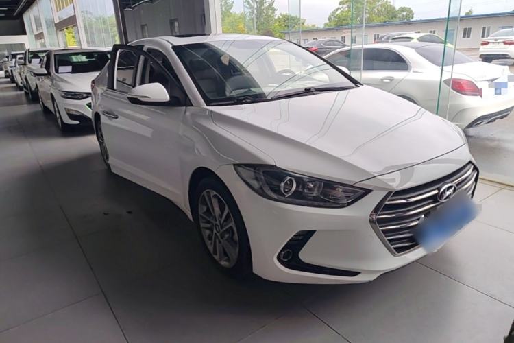 Used Hyundai Elantra (6th Generation / Lingdong) 2016 1.6L Automatic ZhiXuan – Elite Version Front Right 45 Deg