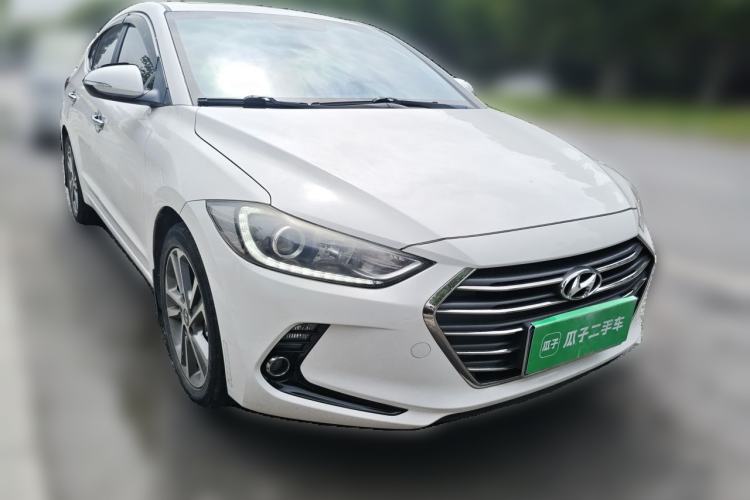 Used Hyundai Elantra (6th Generation / Lingdong) 2016 1.6L Automatic ZhiXuan – Elite Version Front Right 45 Deg
