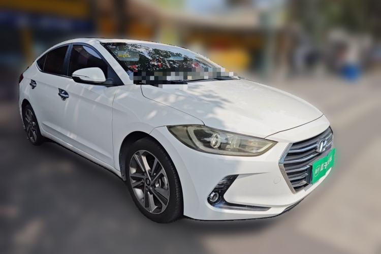 Used Hyundai Elantra (6th Generation / Lingdong) 2016 1.6L Automatic ZhiXuan – Elite Version Front Right 45 Deg