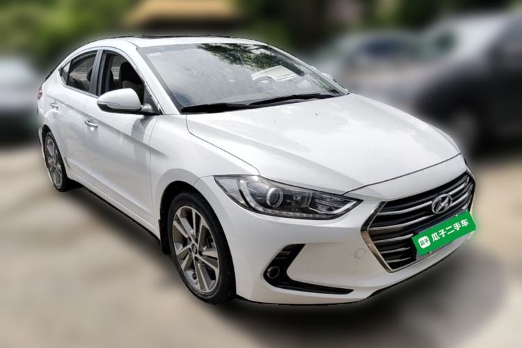 Used Hyundai Elantra (6th Generation / Lingdong) 2016 1.6L Automatic ZhiXuan – Elite Version Front Right 45 Deg