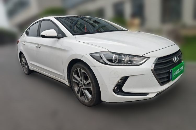 Used Hyundai Elantra (6th Generation / Lingdong) 2016 1.6L Automatic ZhiXuan – Elite Version Front Right 45 Deg