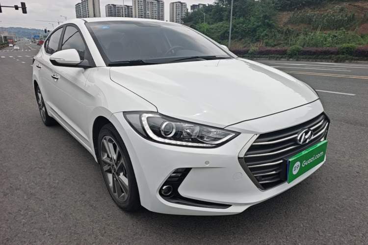 Used Hyundai Elantra (6th Generation / Lingdong) 2016 1.6L Automatic ZhiXuan · Luxury Version Front Right 45 Deg