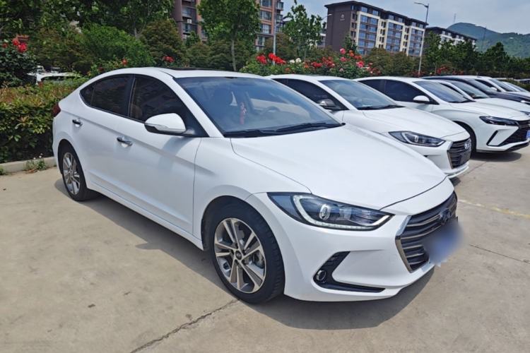 Used Hyundai Elantra (6th Generation / Lingdong) 2016 1.6L Automatic ZhiXuan – Elite Version Front Right 45 Deg