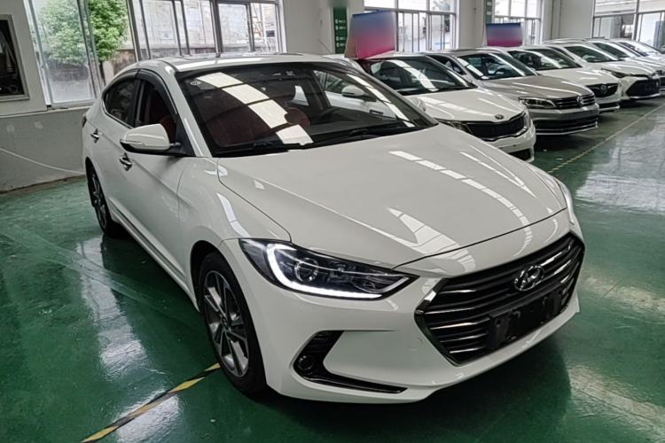 Used Hyundai Elantra (6th Generation / Lingdong) 2016 1.6L Automatic ZhiXuan – Elite Version Front Right 45 Deg