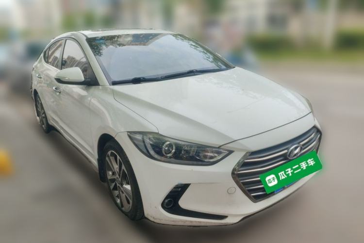 Used Hyundai Elantra (6th Generation / Lingdong) 2016 1.6L Automatic ZhiXuan – Elite Version Front Right 45 Deg