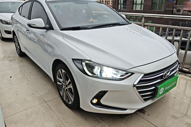 Used Hyundai Elantra (6th Generation / Lingdong) 2016 1.6L Automatic ZhiXuan – Elite Version Front Right 45 Deg