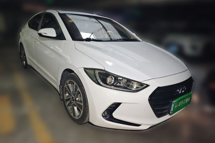 Used Hyundai Elantra (6th Generation / Lingdong) 2016 1.6L Automatic ZhiXuan – Elite Version Front Right 45 Deg