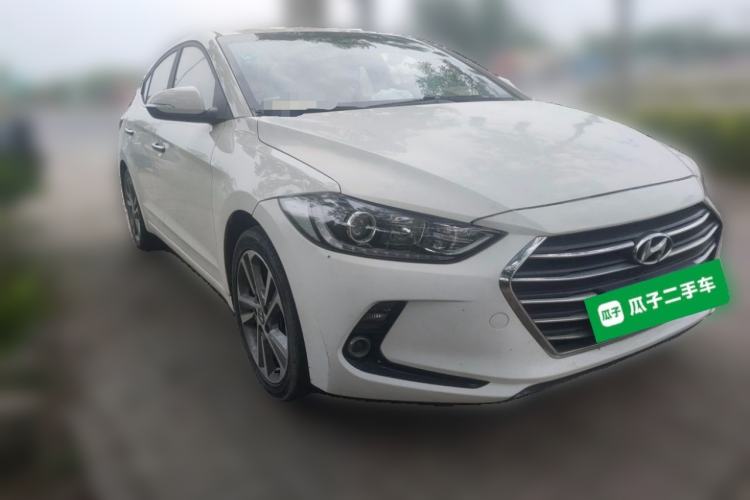 Used Hyundai Elantra (6th Generation / Lingdong) 2016 1.6L Automatic ZhiXuan – Elite Version Front Right 45 Deg