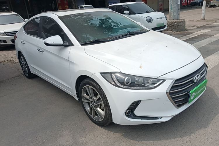 Used Hyundai Elantra (6th Generation / Lingdong) 2016 1.6L Automatic ZhiXuan – Elite Version Front Right 45 Deg
