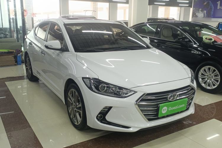 Used Hyundai Elantra (6th Generation / Lingdong) 2016 1.6L Automatic ZhiXuan – Elite Version Front Right 45 Deg