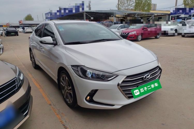 Used Hyundai Elantra (6th Generation / Lingdong) 2016 1.6L Automatic ZhiXuan – Elite Version Front Right 45 Deg