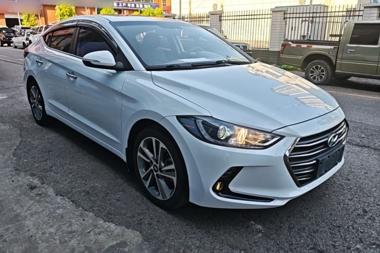 Used Hyundai Elantra (6th Generation / Lingdong) 2016 1.6L Automatic ZhiXuan – Elite Version Front Right 45 Deg