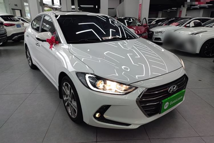 Used Hyundai Elantra (6th Generation / Lingdong) 2016 1.6L Automatic ZhiXuan – Elite Version Front Right 45 Deg