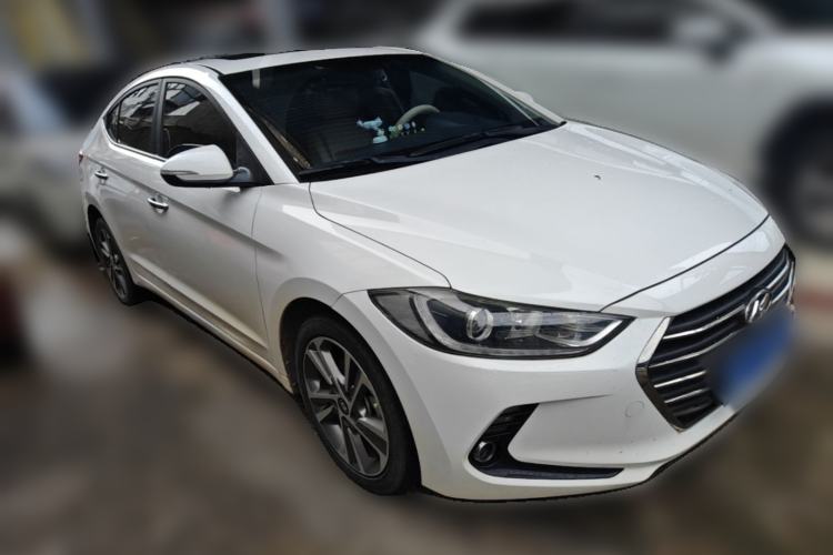 Used Hyundai Elantra (6th Generation / Lingdong) 2016 1.6L Automatic ZhiXuan – Elite Version Front Right 45 Deg