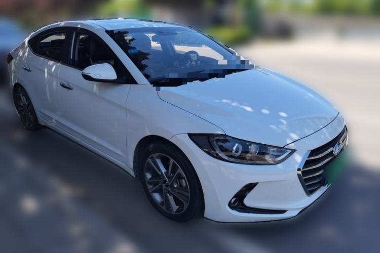 Used Hyundai Elantra (6th Generation / Lingdong) 2016 1.6L Automatic ZhiXuan – Elite Version Front Right 45 Deg