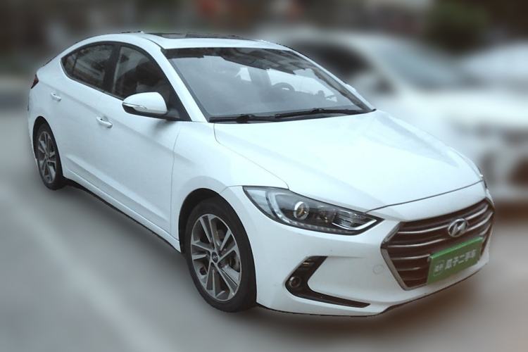 Used Hyundai Elantra (6th Generation / Lingdong) 2016 1.6L Automatic ZhiXuan – Elite Version Front Right 45 Deg