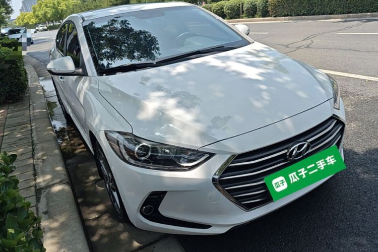 Used Hyundai Elantra (6th Generation / Lingdong) 2016 1.6L Automatic ZhiXuan – Elite Version Front Right 45 Deg