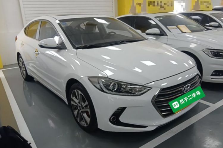 Used Hyundai Elantra (6th Generation / Lingdong) 2016 1.6L Automatic ZhiXuan – Elite Version Front Right 45 Deg