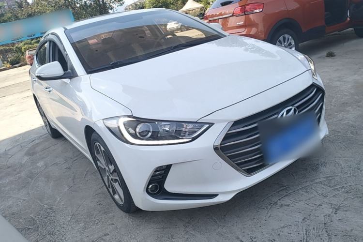 Used Hyundai Elantra (6th Generation / Lingdong) 2016 1.6L Automatic ZhiXuan – Elite Version Front Right 45 Deg