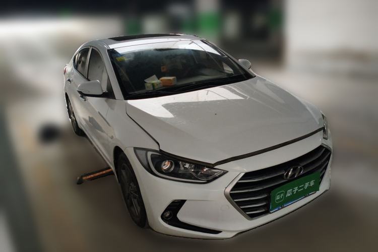 Used Hyundai Elantra (6th Generation / Lingdong) 2016 1.6L Manual ZhiXuan · Dynamic Model Front Right 45 Deg