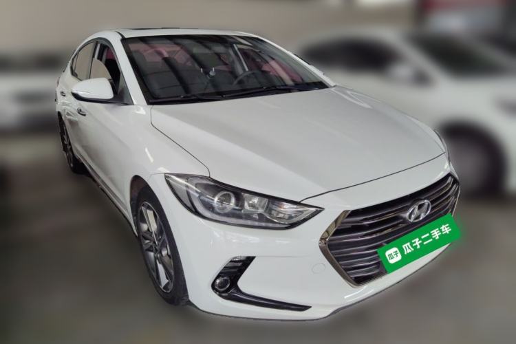 Used Hyundai Elantra (6th Generation / Lingdong) 2016 1.6L Automatic ZhiXuan – Elite Version Front Right 45 Deg